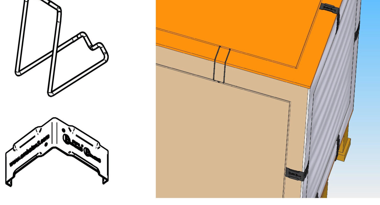 Grapa montar cajas CLIP-BOX